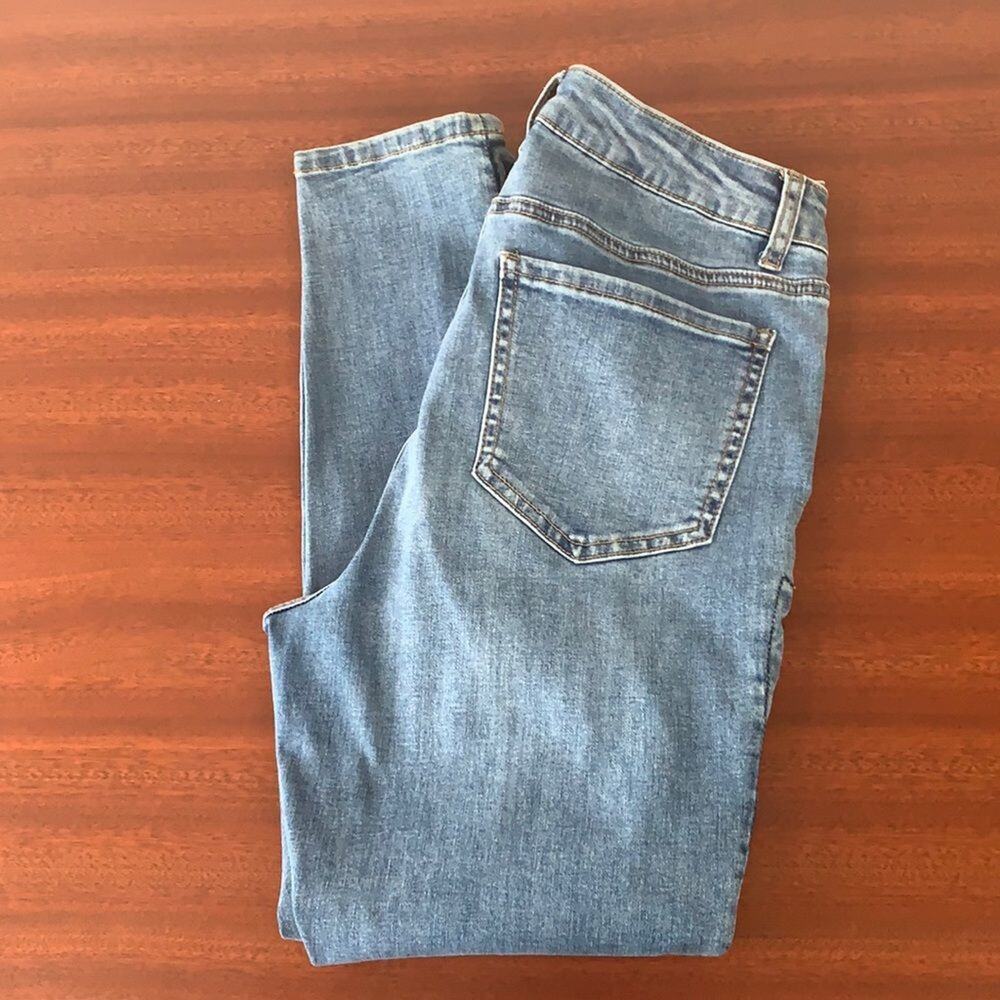 DEX high rise skinny crop